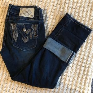 Miss me crop jeans